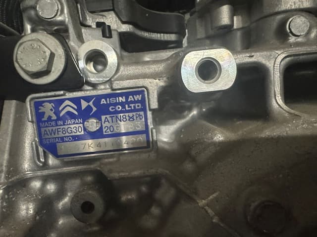 Automatikgetriebe Peugeot Citroën 8G30 20GT83