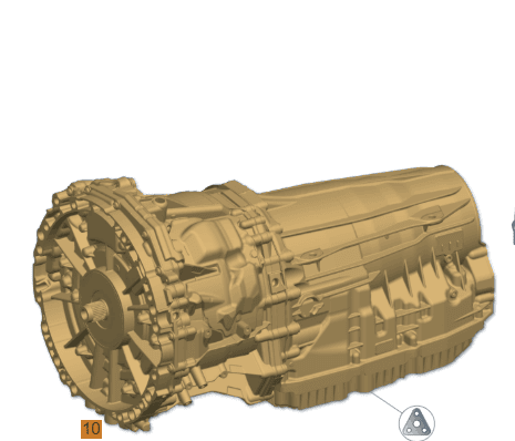 Mercedes Automatikgetriebe 725038 725.038