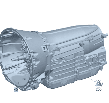 Mercedes Automatikgetriebe 722.904 