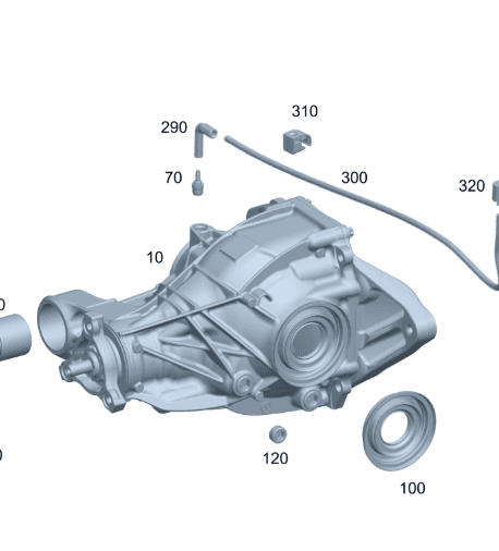 Mercedes Differential Übersetzung 3.692